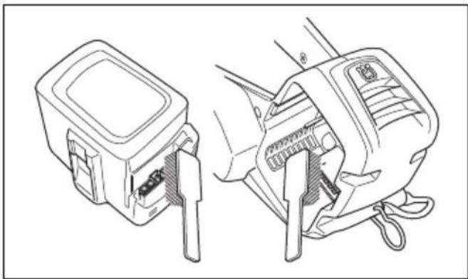HUSQVARNA T542i XP G - Contrôle de la batterie et du support de batterie - 1