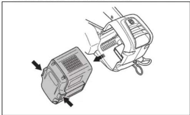 HUSQVARNA T542i XP G - So stoppen Sie das Gerät - 2