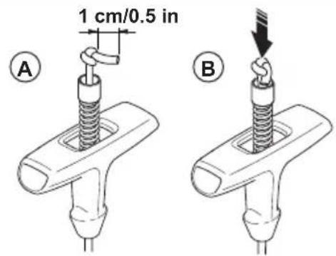 HUSQVARNA 540 XP Mark III - To replace a broken or worn starter rope - 7