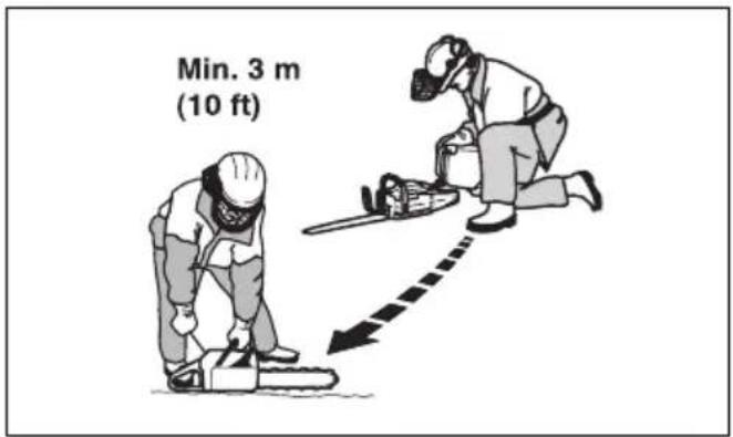 HUSQVARNA 540 XP Mark III - Polttoaineturvallisuus - 2