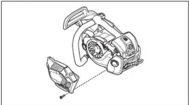 HUSQVARNA 540 XP Mark III - Sådan udskiftes en ødelagt eller slidt startsnor - 1