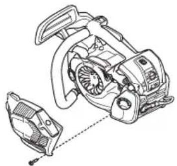 HUSQVARNA 540 XP Mark III - Sustitución de una cuerda de arranque rota o desgastada - 1