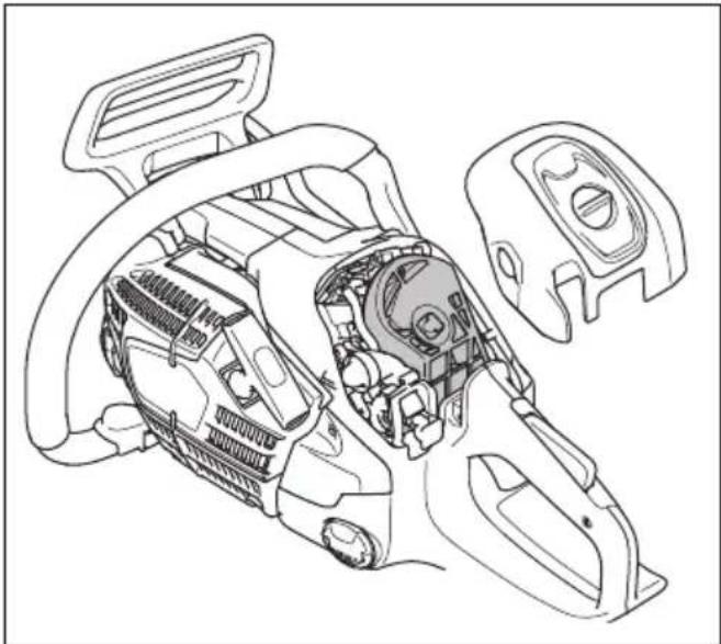 HUSQVARNA 540 XP Mark III - Slik rengjør du luftfilteret - 1