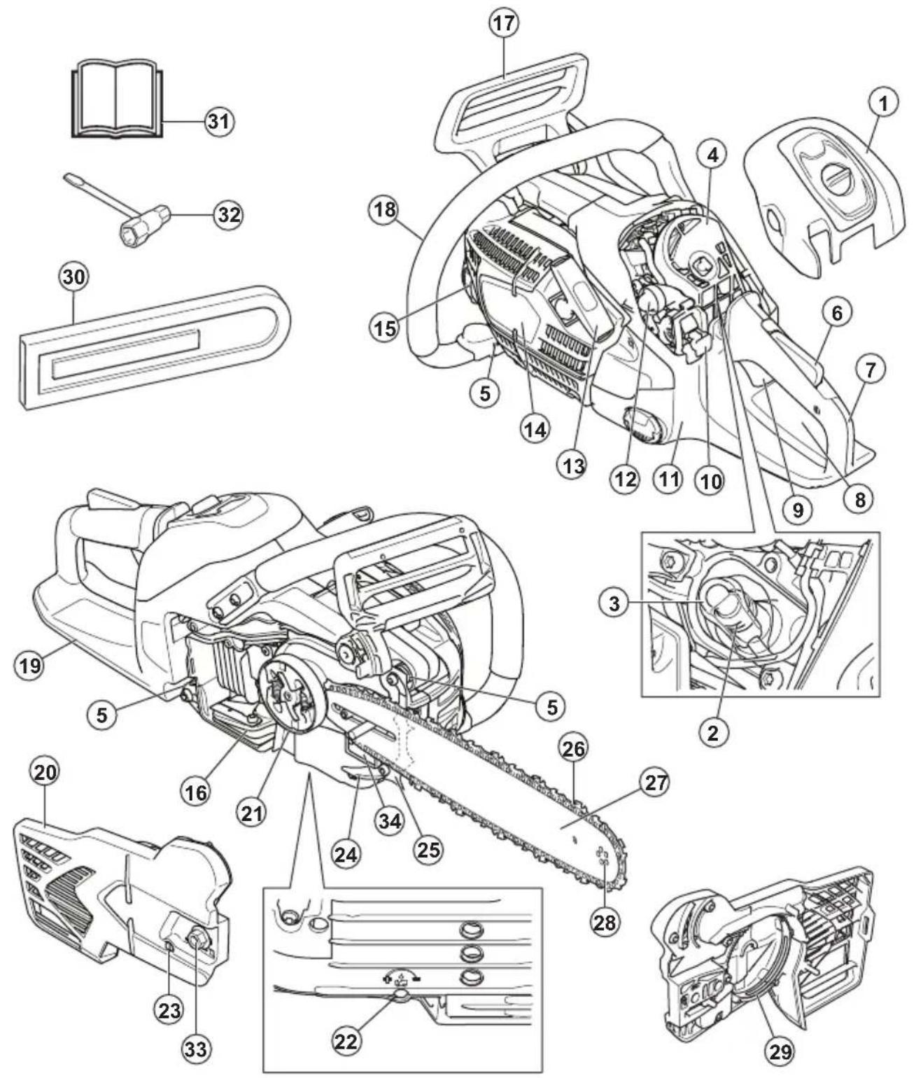 HUSQVARNA 540 XP Mark III - Termékleírás - 1