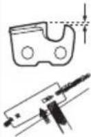HUSQVARNA 540 XP Mark III - Filing equipment and filing angles - 2