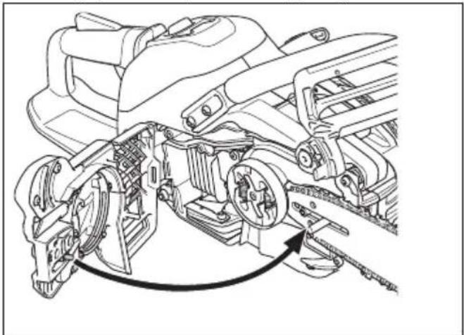 HUSQVARNA 540 XP Mark III - Geleider en zaagketting monteren - 3