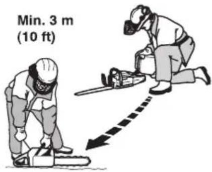 HUSQVARNA 540 XP Mark III - Start/stop-kontakt - 4