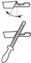 HUSQVARNA 540 XP Mark III - Filing equipment and filing angles - 3