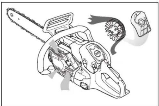 HUSQVARNA 540 XP Mark III - Légtisztító rendszer - 1