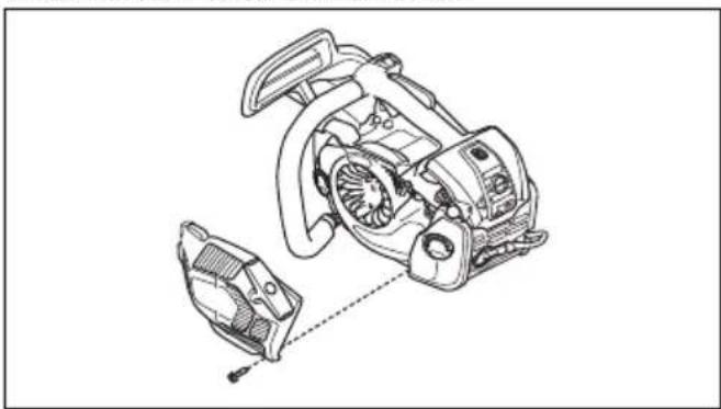 HUSQVARNA 540 XP Mark III - Sostituzione di una fune di avviamento spezzata o usurata - 1
