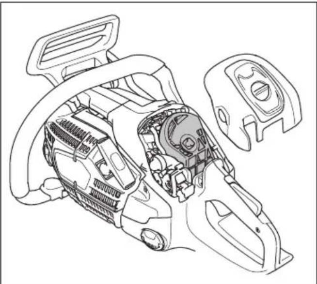 HUSQVARNA 540 XP Mark III - Pulizia del filtro dell'aria - 1