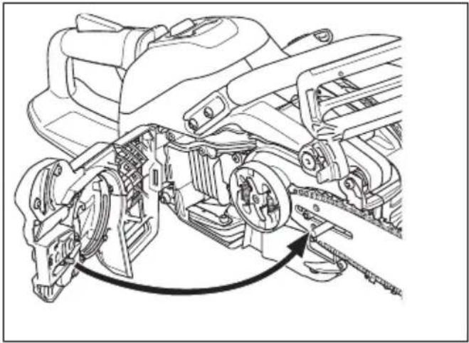 HUSQVARNA 540 XP Mark III - Montaje de la espada y la cadena - 3