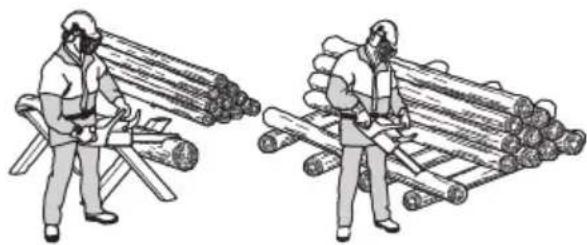 HUSQVARNA 540 XP Mark III - To use the cutting technique - 3