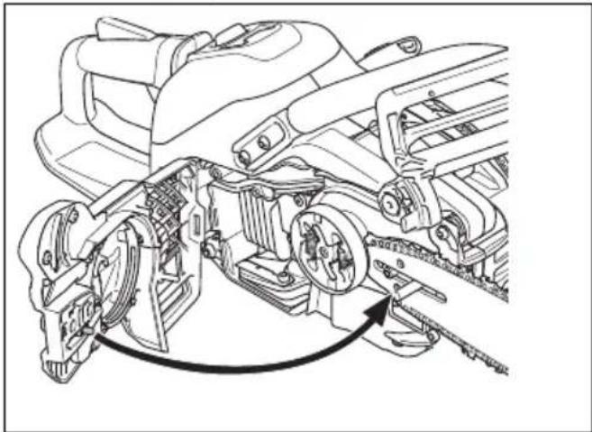 HUSQVARNA 540 XP Mark III - So montieren Sie Führungsschiene und Kette - 3