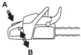 HUSQVARNA 540 XP Mark III - Blokada regulatora gasa - 1