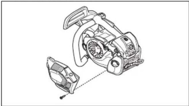 HUSQVARNA 540 XP Mark III - Byta ut ett trasigt eller slitet startsnöre - 1
