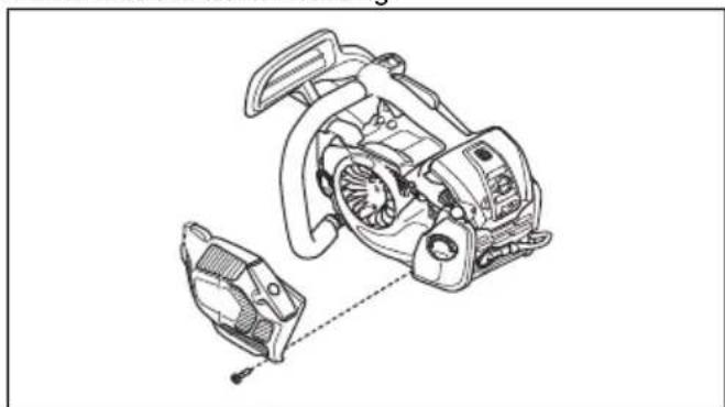 HUSQVARNA 540 XP Mark III - To replace a broken or worn starter rope - 1
