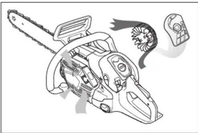 HUSQVARNA 540 XP Mark III - Luchtreinigingssysteem - 1