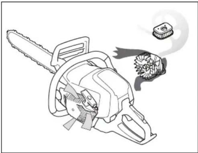 HUSQVARNA 562 XP Mark II - Luchtreinigingssysteem - 1