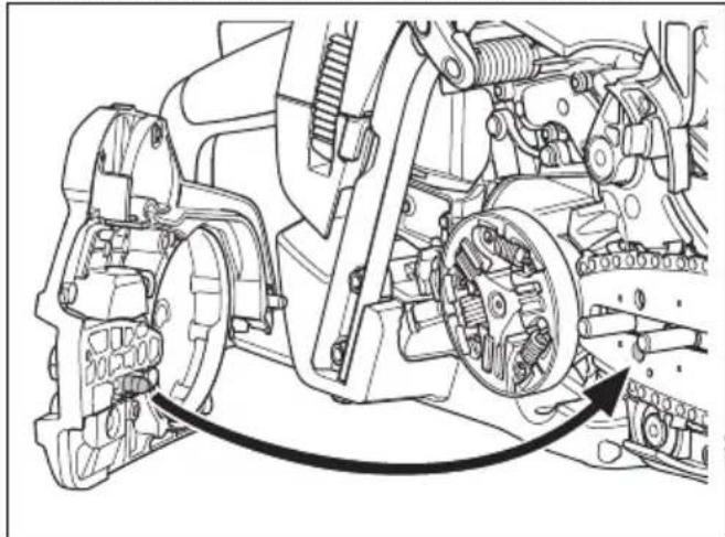 HUSQVARNA 562 XP Mark II - Geleider en zaagketting monteren - 3