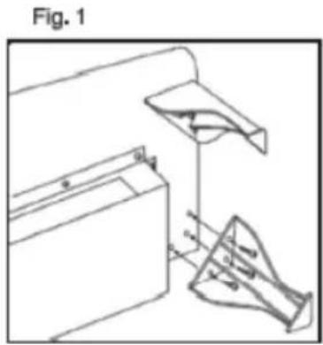 SHX SHXFP1950 - mounting the feet: - 1