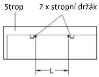 SHX SHXPIRP850 - Stropní montáž - 3