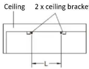 SHX SHXPIRP850 - Ceiling mounting - 3