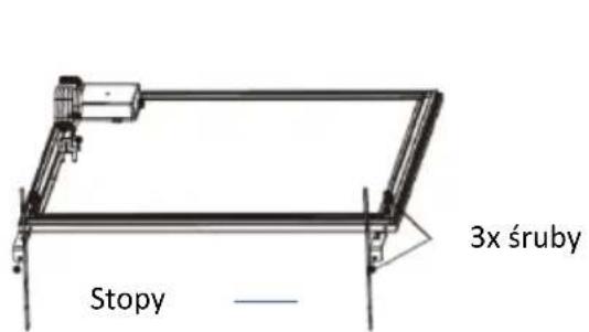 SHX SHXPIRP850 - Montaż nóżek - 1