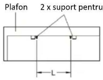 SHX SHXPIRP850 - Montare pe tavan - 3