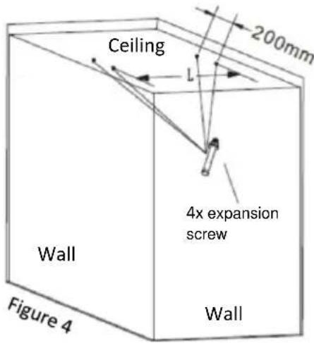 SHX SHXPIRP500 - Ceiling mounting - 2