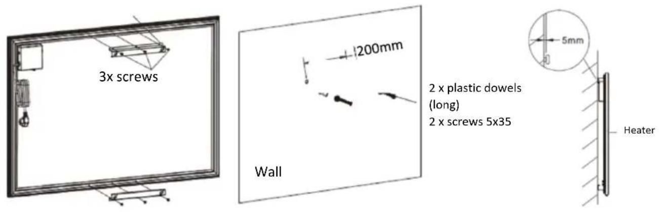 SHX SHXPIRP500 - Wall mounting - 1