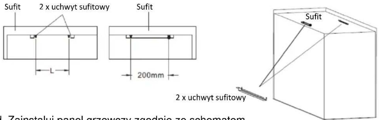 SHX SHXPIRP500 - Montaż sufitowy - 3