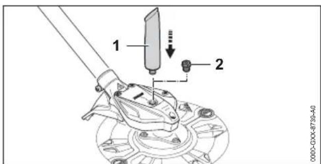 STIHL RGA 140 - Getriebe schmieren - 1