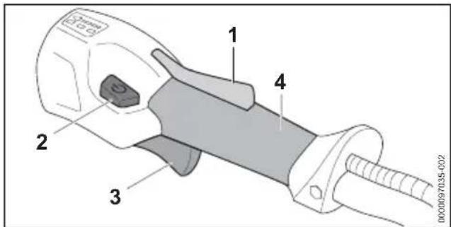 STIHL RGA 140 - Unkrautentferner einschalten - 1