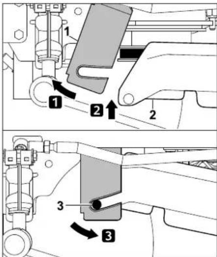 STIHL RT 5097 Z - Mähwerk hinten einhängen: - 5