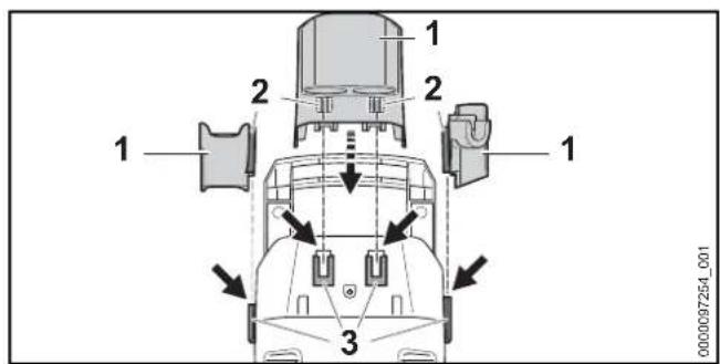 STIHL RE 80 X - Assemblare l'idropulitrice - 2