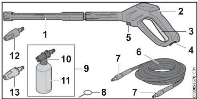 STIHL RE 80 X - Spray attachment - 1