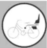 Bobike Exclusive Tour Plus - COMO MONTAR A SUA CADEIRA NUMA BICICLETA COM FIXAÇÃO AO QUADRO - 1