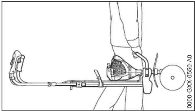 STIHL MM 56 - Motorgerät transportieren - 1