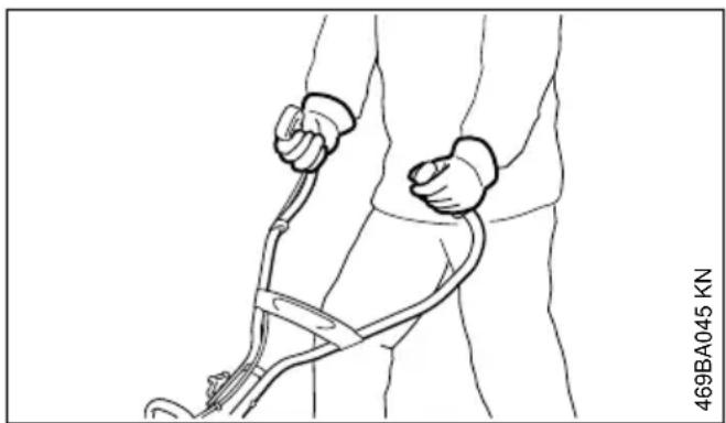STIHL MM 56 - Motorgerät halten und führen - 1