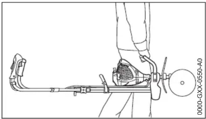 STIHL MM 56 - Motorapparaat vervoeren - 1