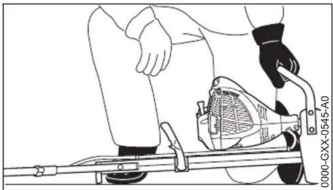 STIHL MM 56 - Anwerfen - 1