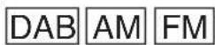 HITACHI UR18DSDL - ● Auswahl des DAB-, UKW- oder MW-Frequenzbands - 3