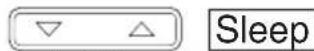 HITACHI UR18DSDL - ● Ställa in insomningstimern - 2