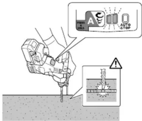 HiKOKI DH3628DC - REACTIVE FORCE CONTROL - 1
