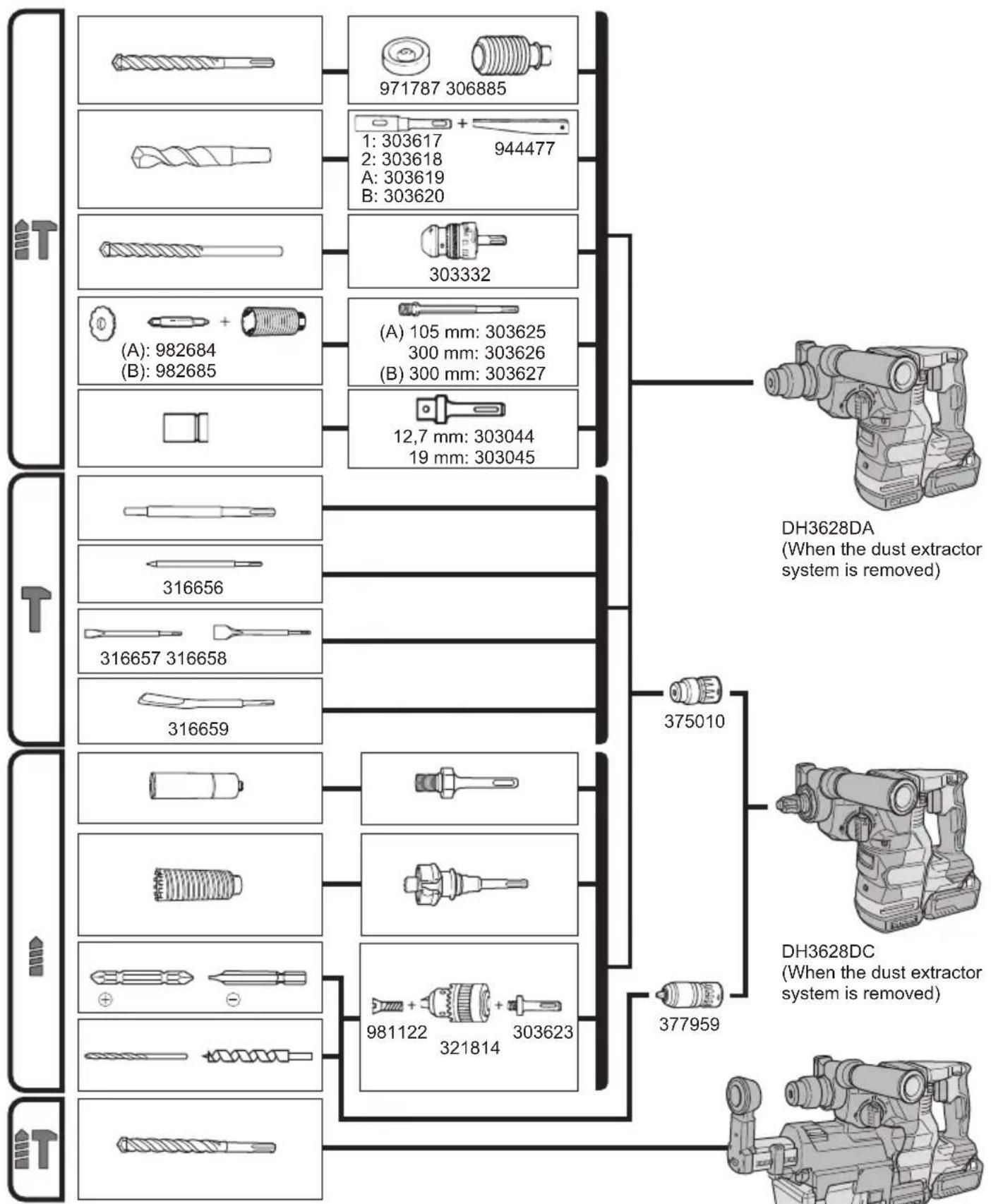 HiKOKI DH3628DC - OPREZ - 13