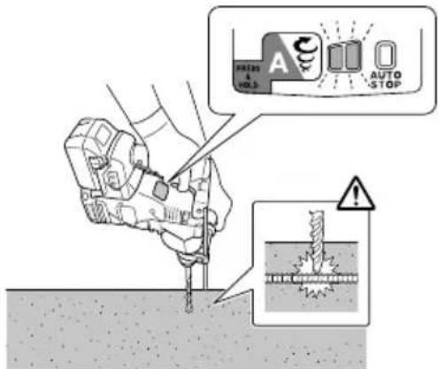 HiKOKI DH3628DC - CONTROL FORTĂ REACTIVĂ - 1