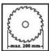 WOLFCRAFT Master cut 2600 - SYMBOLES ET LEUR SIGNIFICATION - 10