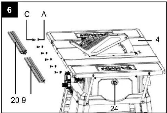 SCHEPPACH HS254 - HS254 - 6
