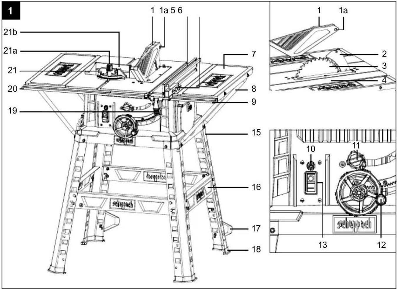 SCHEPPACH HS254 - HS254 - 1